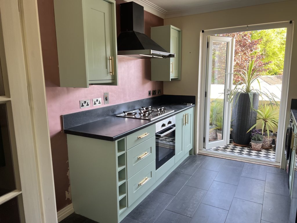 respray kitchen units