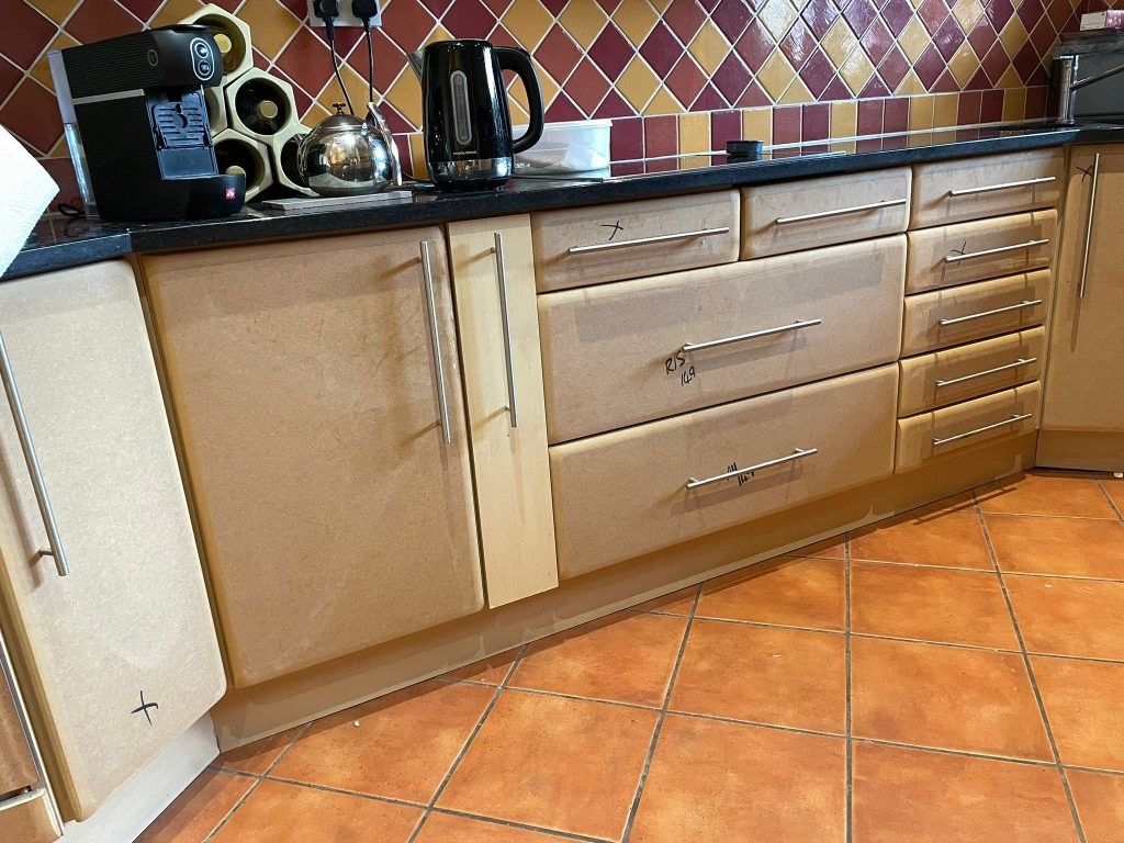 kitchen cupboard respray